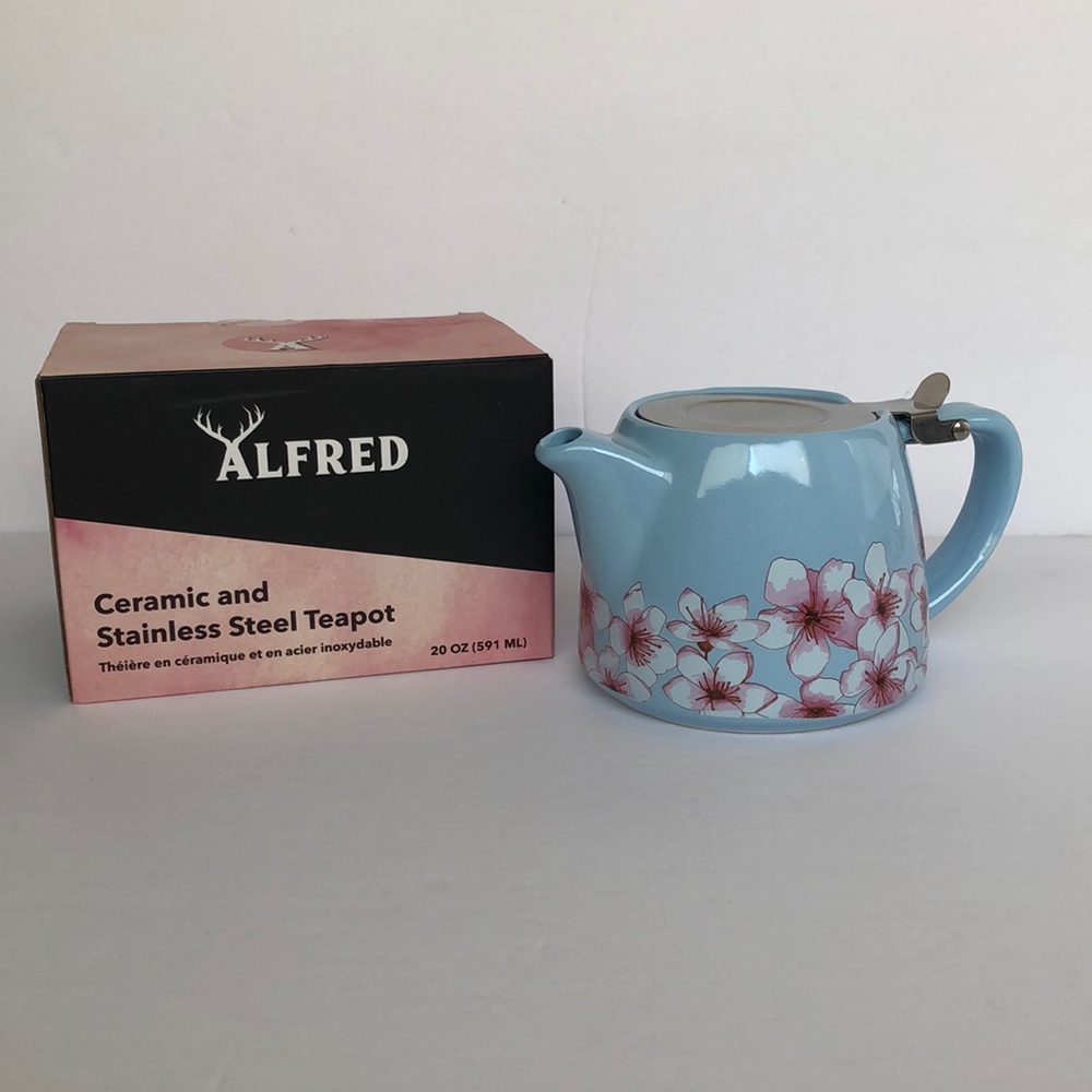 Alfred Ceramic and Stainless Steel Teapot